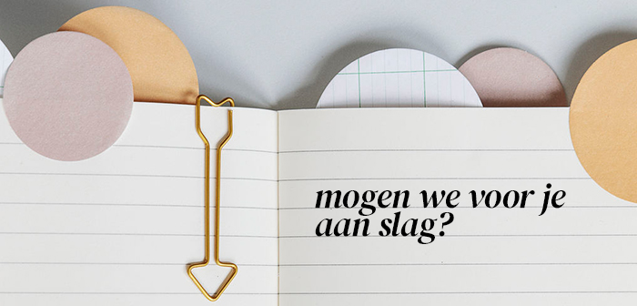 Aan de slag?
